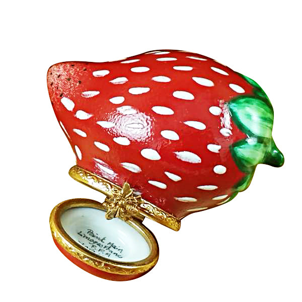 Load image into Gallery viewer, Rochard "Strawberry" Limoges Box