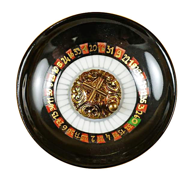 Load image into Gallery viewer, Rochard "Roulette Wheel" Limoges Box