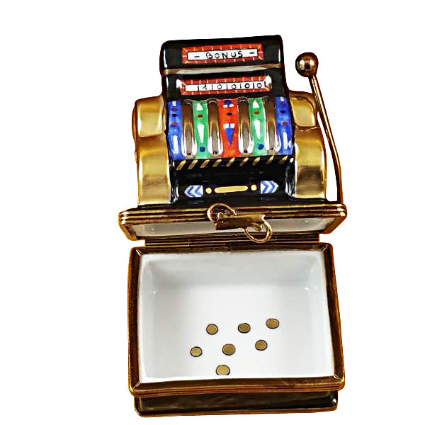 Load image into Gallery viewer, Rochard "Jackpot Slot Machine" Limoges Box