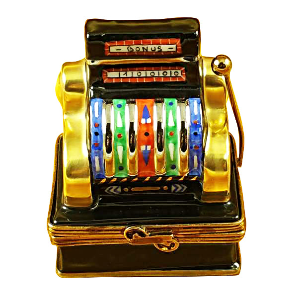 Load image into Gallery viewer, Rochard "Jackpot Slot Machine" Limoges Box