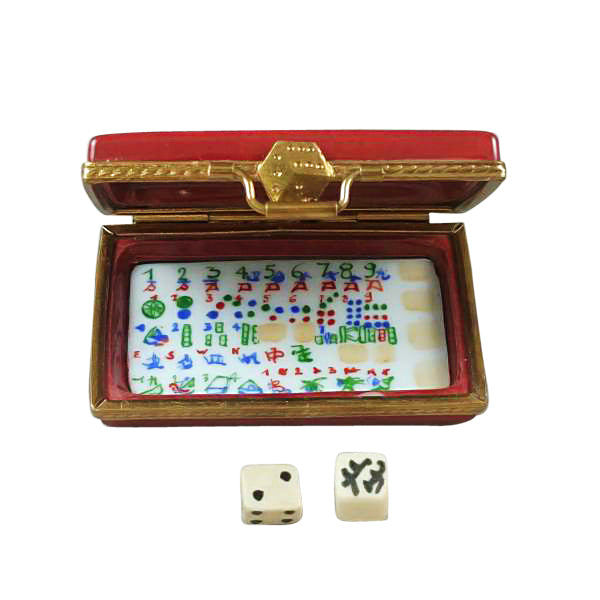 Load image into Gallery viewer, Rochard "Mahjong Set" Limoges Box