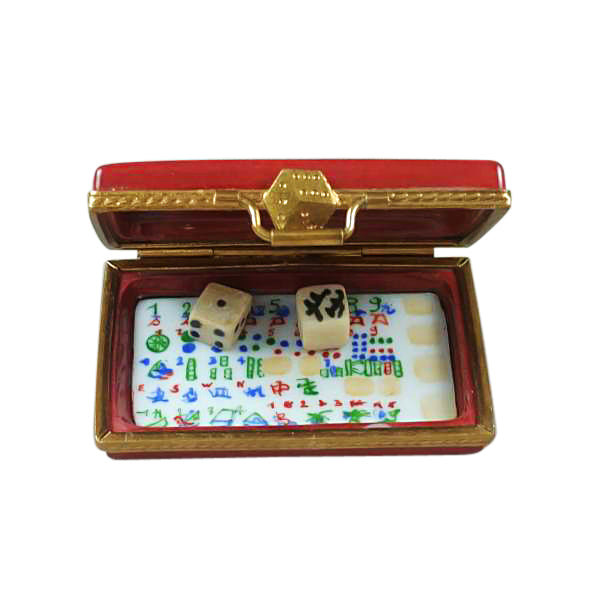 Load image into Gallery viewer, Rochard "Mahjong Set" Limoges Box