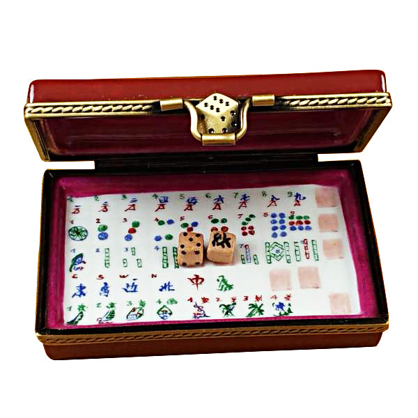 Load image into Gallery viewer, Rochard "Mahjong Set" Limoges Box
