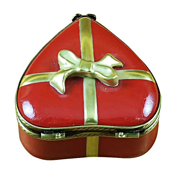 Load image into Gallery viewer, Rochard "Red Heart with Chocolates" Limoges Box