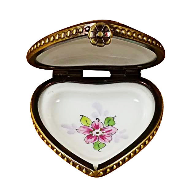 Load image into Gallery viewer, Rochard "Blue Heart Roses on Blue Base" Limoges Box