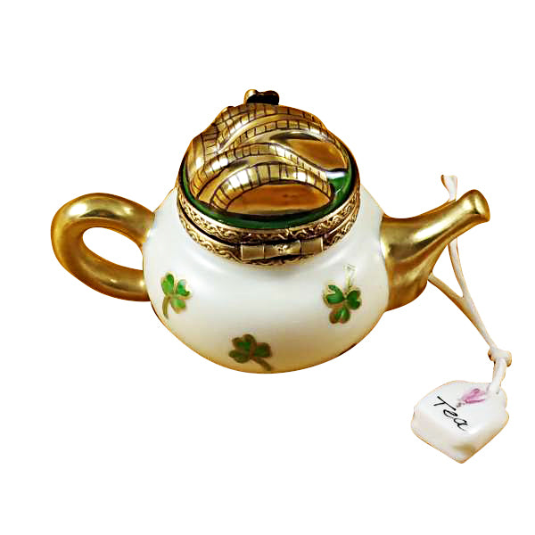 Load image into Gallery viewer, Rochard "Irish Teapot" Limoges Box