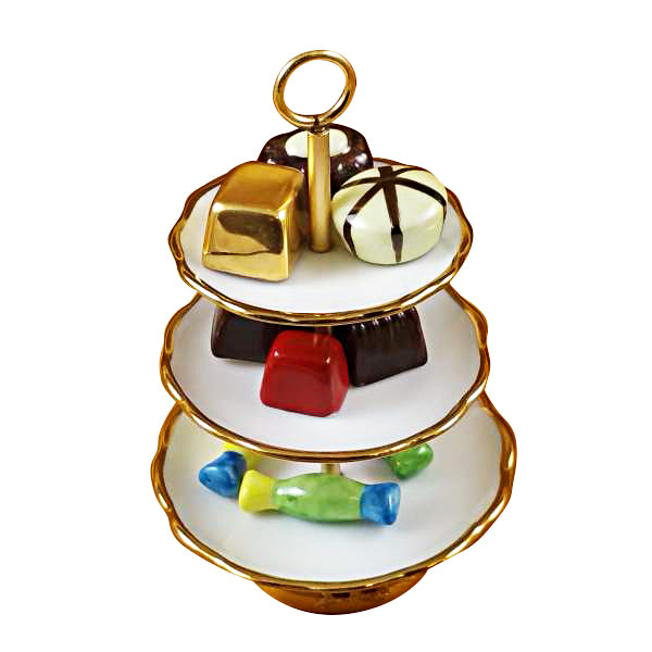 Load image into Gallery viewer, Rochard "Sweet Tray with Nine Removable Candies" Limoges Box