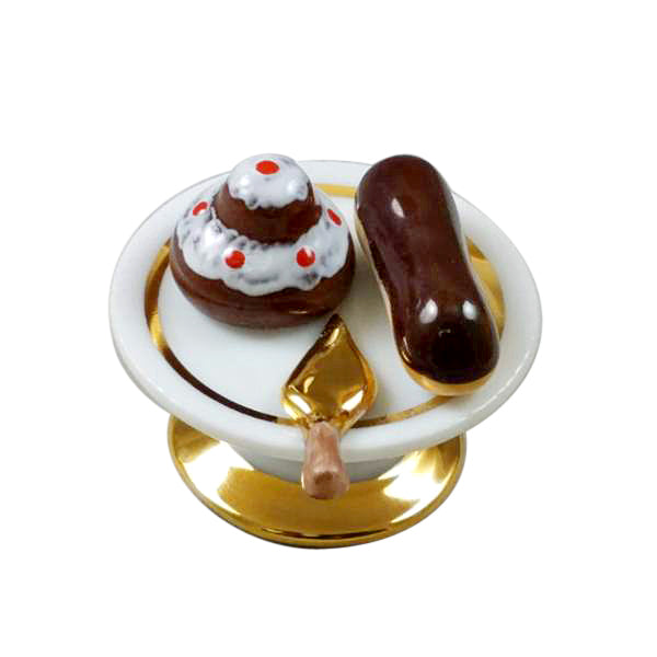 Load image into Gallery viewer, Rochard "French Pastry Tray" Limoges Box