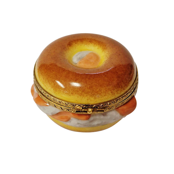 Load image into Gallery viewer, Rochard "Bagel with Lox" Limoges Box