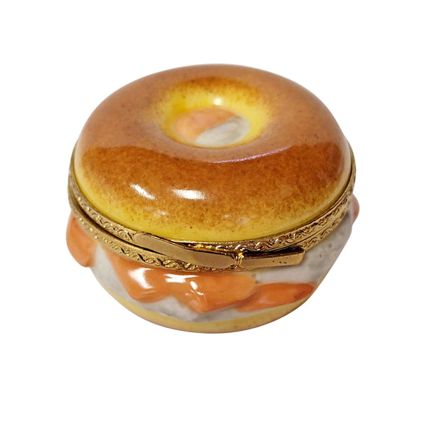 Load image into Gallery viewer, Rochard "Bagel with Lox" Limoges Box