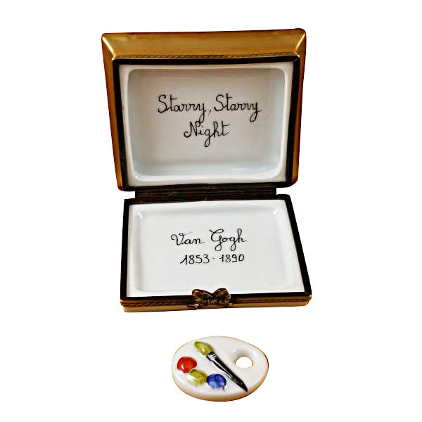 Load image into Gallery viewer, Rochard "The Starry Night - Van Gogh" Limoges Box