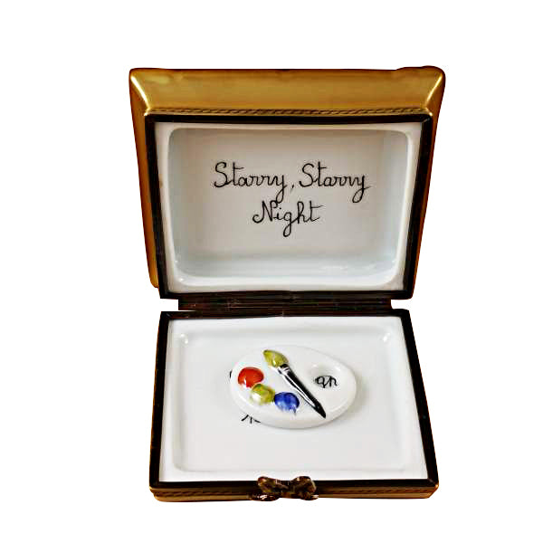 Load image into Gallery viewer, Rochard "The Starry Night - Van Gogh" Limoges Box