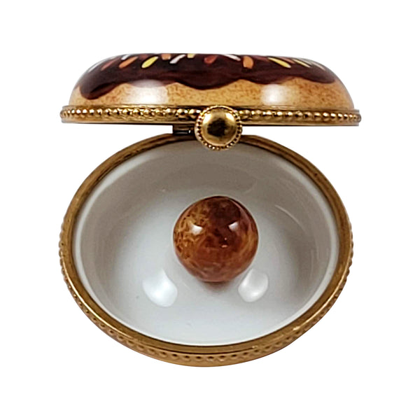 Load image into Gallery viewer, Rochard "Donut Box with Removable Donut Hole" Limoges Box