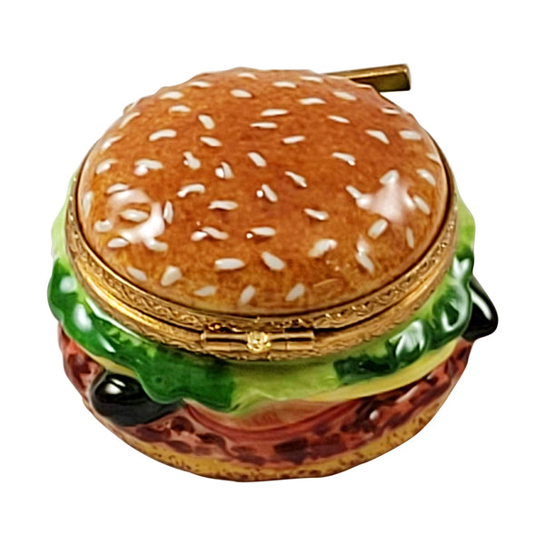 Load image into Gallery viewer, Rochard "Hamburger" Limoges Box
