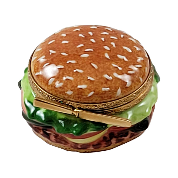 Load image into Gallery viewer, Rochard "Hamburger" Limoges Box