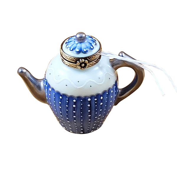Load image into Gallery viewer, Rochard "Kenya Teapot with Tea Bag" Limoges Box