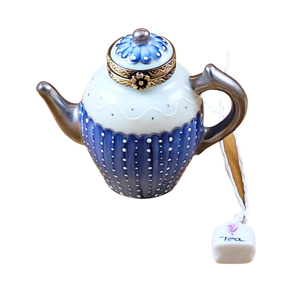 Load image into Gallery viewer, Rochard "Kenya Teapot with Tea Bag" Limoges Box