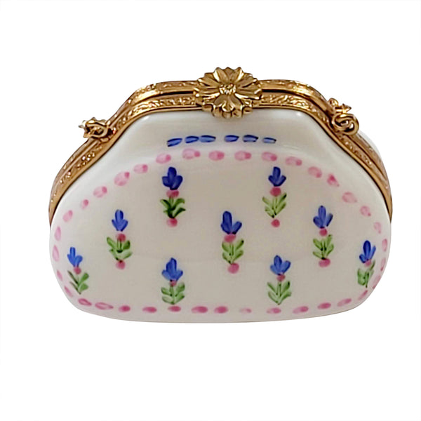 Load image into Gallery viewer, Rochard "Bluebonnet Purse" Limoges Box