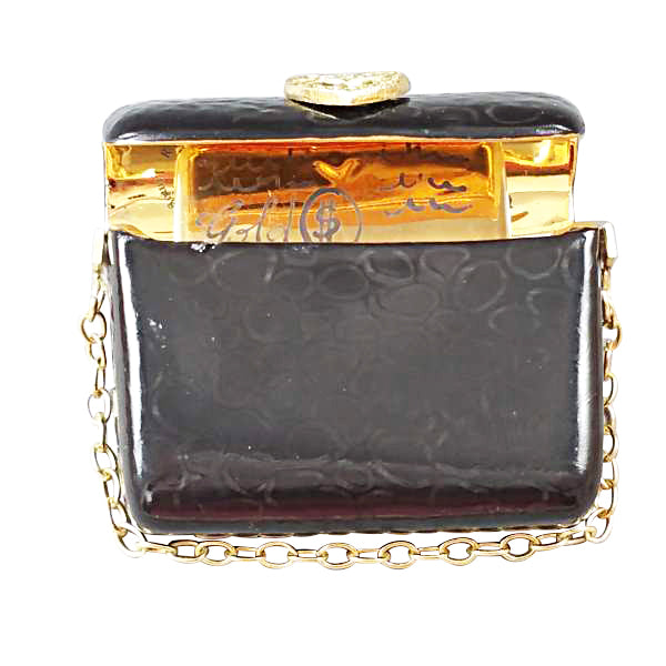 Load image into Gallery viewer, Rochard "Black Purse" Limoges Box