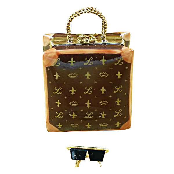 Load image into Gallery viewer, Rochard "Designer Shopping Bag" Limoges Box