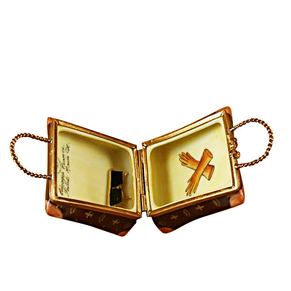 Load image into Gallery viewer, Rochard "Designer Shopping Bag" Limoges Box