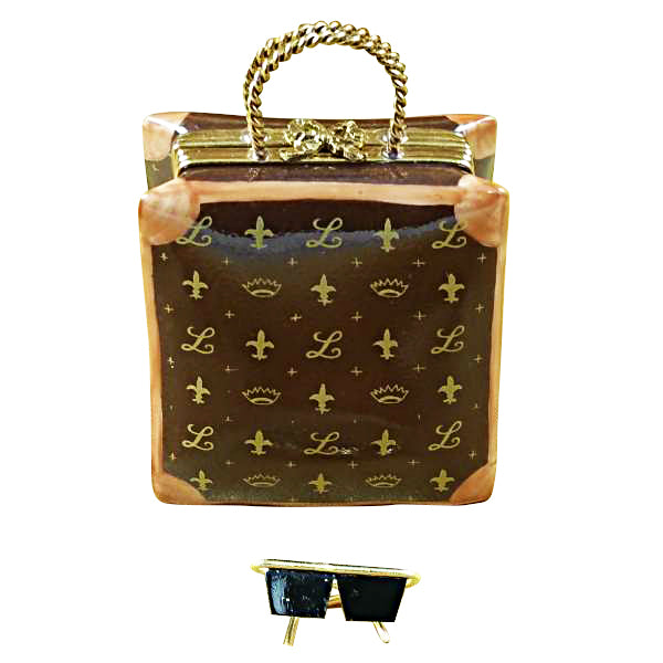 Load image into Gallery viewer, Rochard "Designer Shopping Bag" Limoges Box