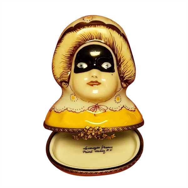 Load image into Gallery viewer, Venis Woman In Masquerade Limoges Box