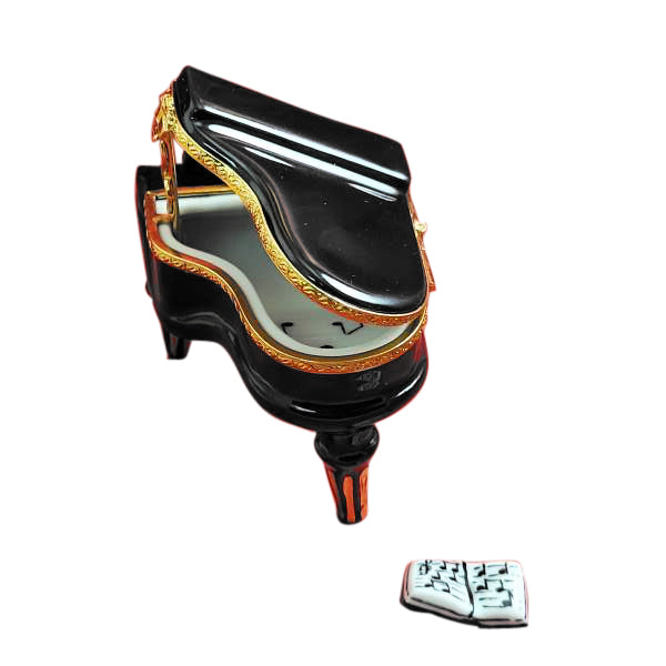 Load image into Gallery viewer, Rochard "Black Piano" Limoges Box
