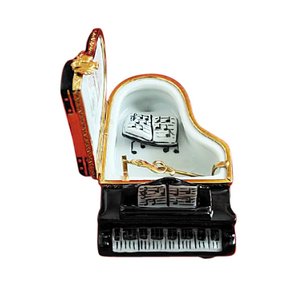 Load image into Gallery viewer, Rochard "Black Piano" Limoges Box