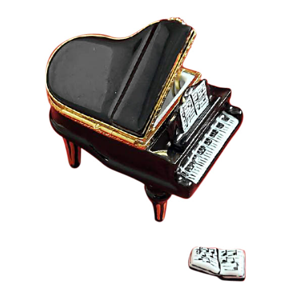 Load image into Gallery viewer, Rochard "Black Piano" Limoges Box