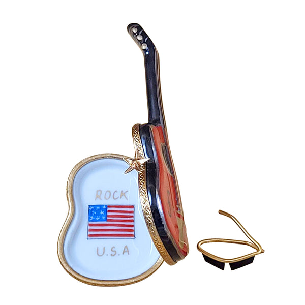 Load image into Gallery viewer, Rochard "Electric Guitar" Limoges Box