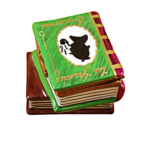 Load image into Gallery viewer, Rochard "Sherlock Holmes Book" Limoges Box