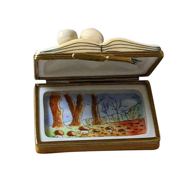 Load image into Gallery viewer, Rochard "Cookbook - Omelet" Limoges Box