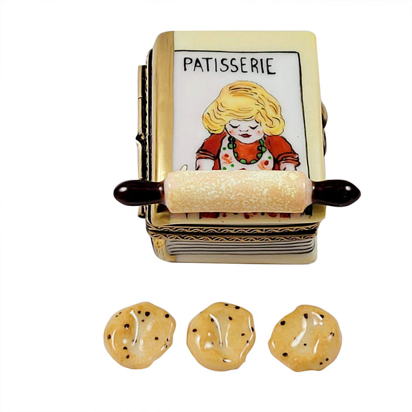 Load image into Gallery viewer, Rochard "Cookbook with Rolling Pin" Limoges Box
