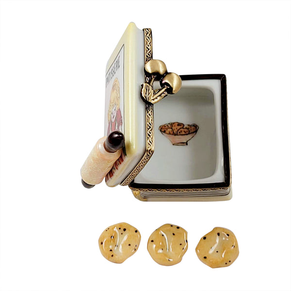 Load image into Gallery viewer, Rochard "Cookbook with Rolling Pin" Limoges Box