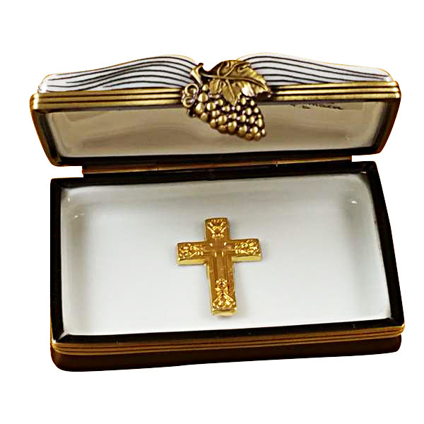 Load image into Gallery viewer, Rochard "First Holy Communion Book" Limoges Box