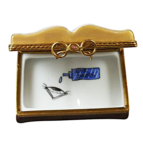 Load image into Gallery viewer, Rochard "Ophthalmologist / Eye Doctor Book" Limoges Box