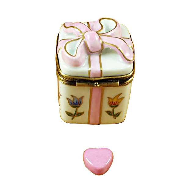 Load image into Gallery viewer, Rochard "Gift Box Tulips" Limoges Box