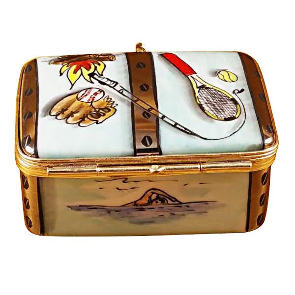 Load image into Gallery viewer, Rochard "Camp Trunk" Limoges Box