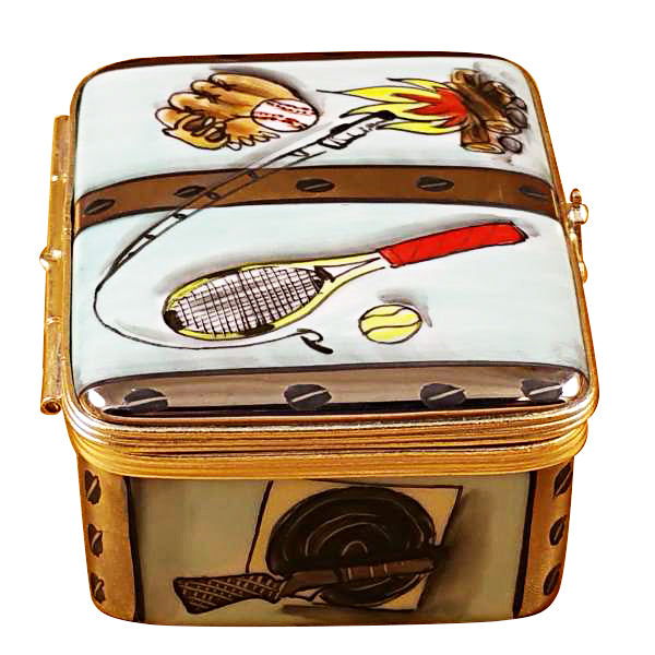 Load image into Gallery viewer, Rochard "Camp Trunk" Limoges Box