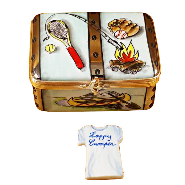 Load image into Gallery viewer, Rochard "Camp Trunk" Limoges Box