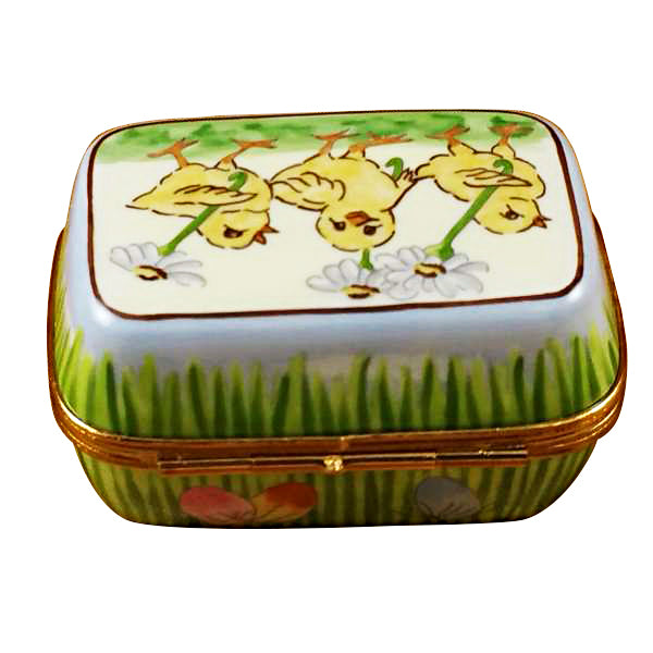 Load image into Gallery viewer, Rochard "Easter Egg Box with Eggs" Limoges Box