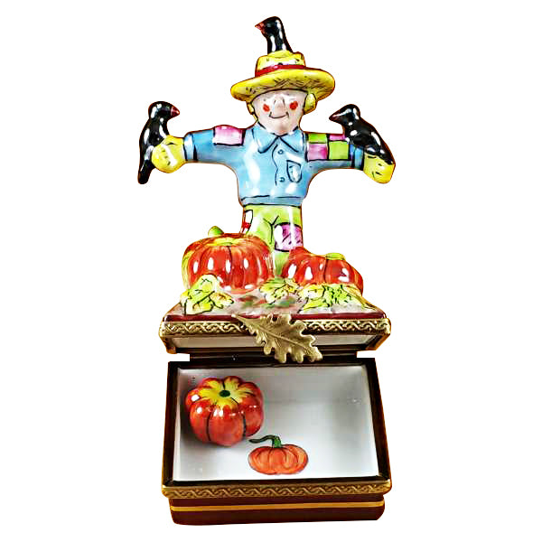 Load image into Gallery viewer, Rochard "Scarecrow" Limoges Box