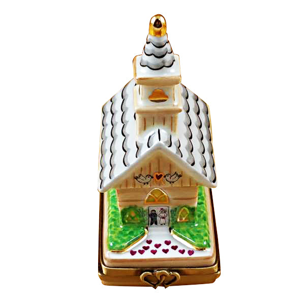 Load image into Gallery viewer, Rochard "Church" Limoges Box