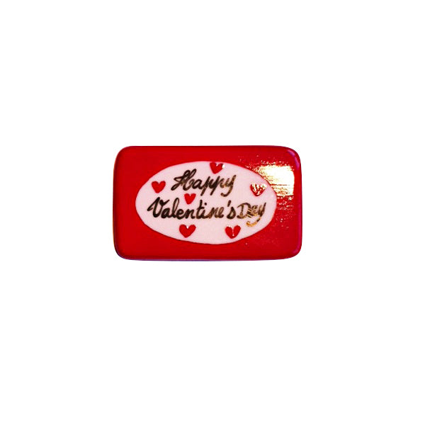 Load image into Gallery viewer, Rochard "Gift Box with Red Bow - Happy Valentine's Day" Limoges Box