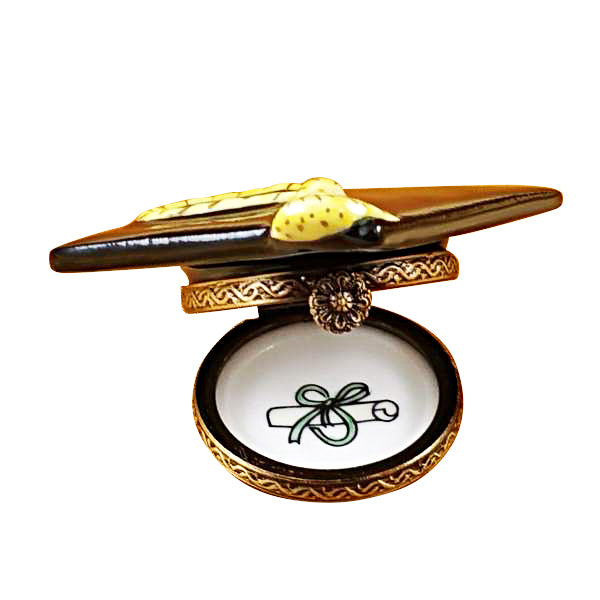Load image into Gallery viewer, Rochard "Graduation Cap" Limoges Box