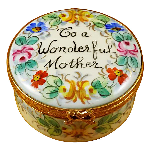 Load image into Gallery viewer, Rochard "To A Wonderful Mother - Studio Collection" Limoges Box