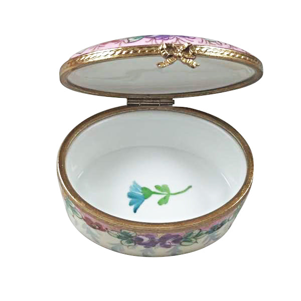 Load image into Gallery viewer, Rochard "Thank You Oval" Limoges Box