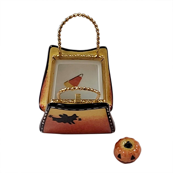 Load image into Gallery viewer, Rochard "Trick Or Treat Bag" Limoges Box