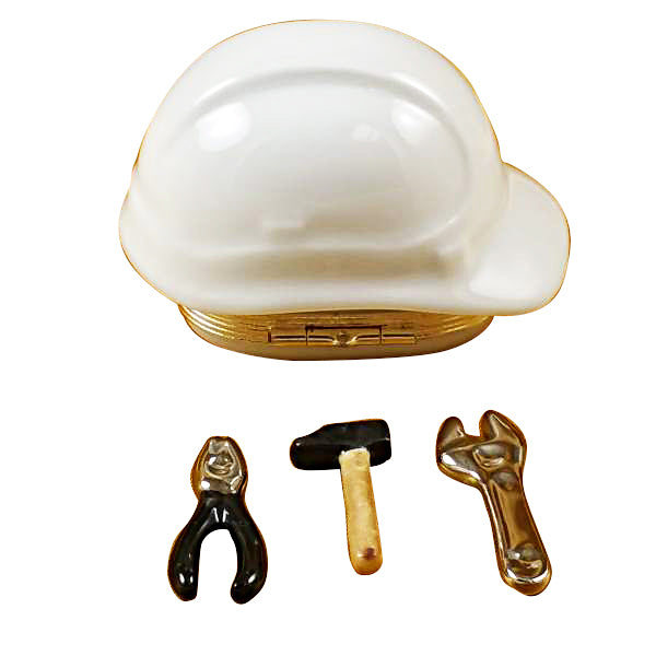 Load image into Gallery viewer, Rochard "Hard Hat with Tools" Limoges Box